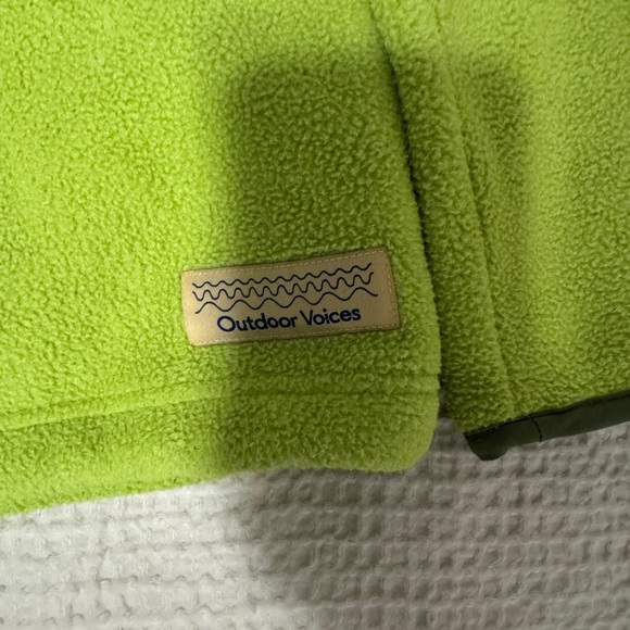 Outdoor Voices PrimoFleece Relaxed Full-Zip Jacket Size XL - Picture 7 of 11